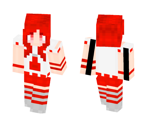 Ketchup Girl - Girl Minecraft Skins - image 1