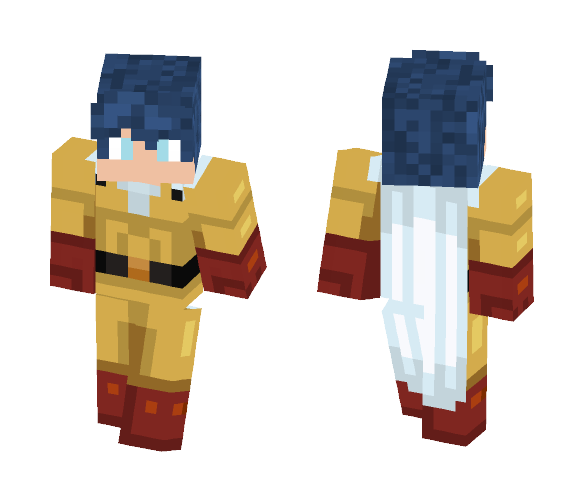 Me as a class-B hero - Male Minecraft Skins - image 1