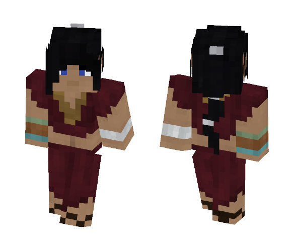 (Revised) [LoTC] Red Skirt Elf - Female Minecraft Skins - image 1