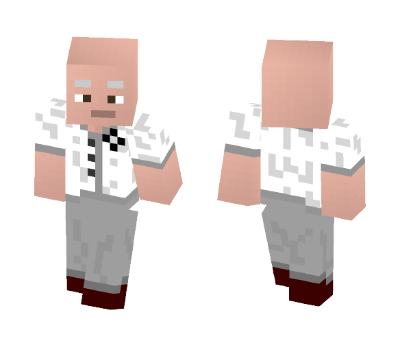 SCP-Security Chief Franklin - Male Minecraft Skins - image 1