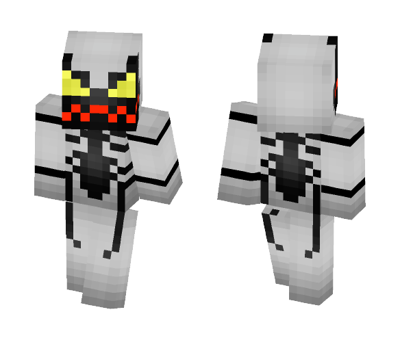 Anti venom with red mouth - Male Minecraft Skins - image 1