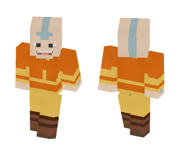 Avatar: The Last Airbender: Aang - Male Minecraft Skins - image 1