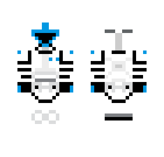 Clone Lieutenant phase 1 - Male Minecraft Skins - image 2