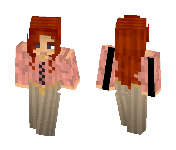 Red-Haired girl Skin for Minecraft image 1. Request Red-Haired girl - Col.....