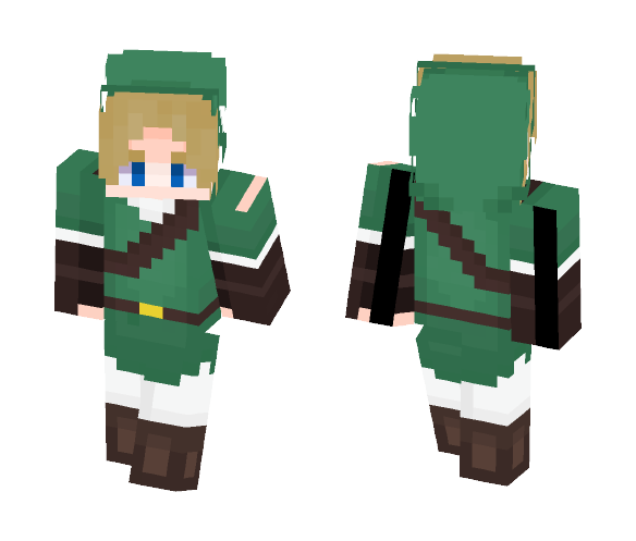 Link - Ocarina Of Time - Male Minecraft Skins - image 1
