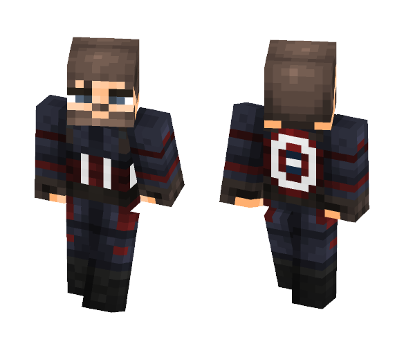 Steve Rogers (Infinity War) - Male Minecraft Skins - image 1