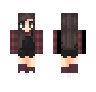 ♡ Overall Girl ♡ - Girl Minecraft Skins - image 2