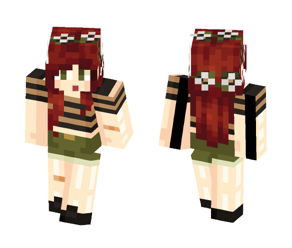 Cutie with a Booti - Female Minecraft Skins - image 1
