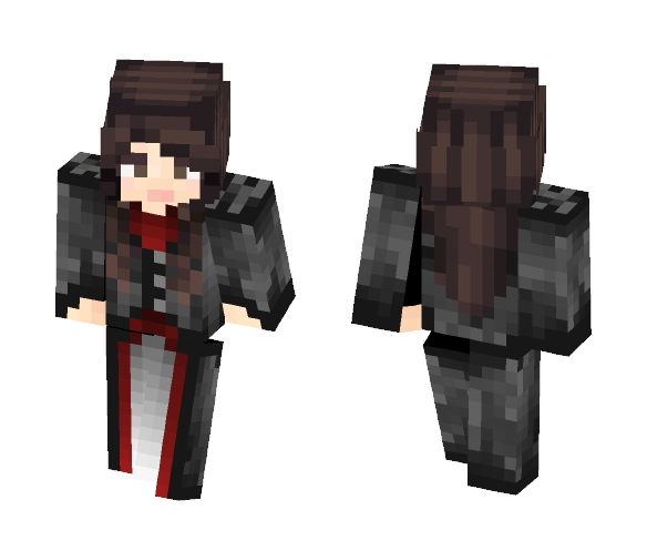 Astrid Baruch - Fur Coat (Closed) - Female Minecraft Skins - image 1