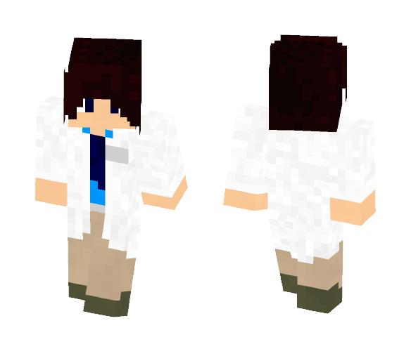 Personal skin (Scientist) - Male Minecraft Skins - image 1