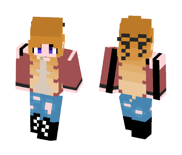 Pixel || reshading contest - Female Minecraft Skins - image 1