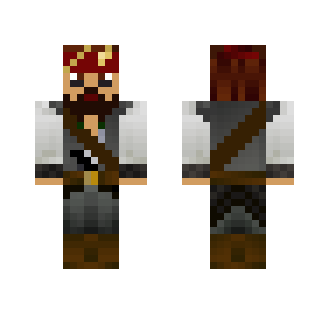Pirate Jack Sparrow - Male Minecraft Skins - image 2