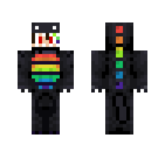 Rainbow Dragon - Male Minecraft Skins - image 2
