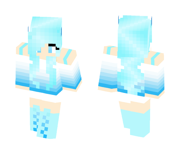 Ice Gurl - Female Minecraft Skins - image 1