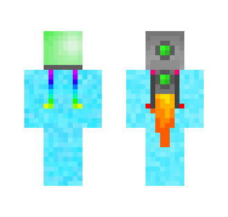 Bloopy the colorful - Male Minecraft Skins - image 2