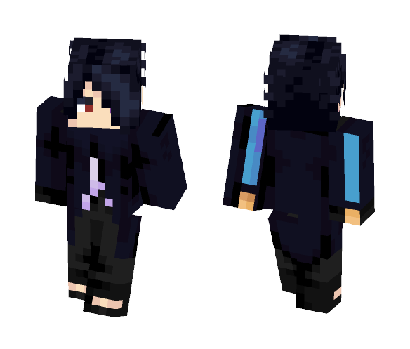 Sasuke - Male Minecraft Skins - image 1