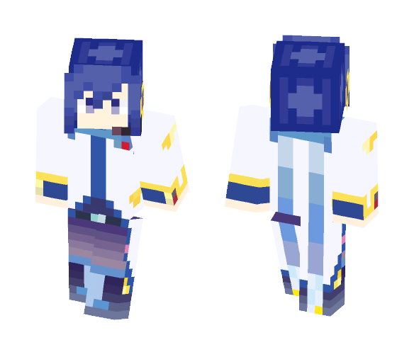Vocaloid Kaito - Male Minecraft Skins - image 1