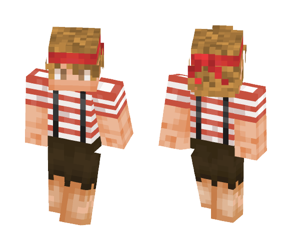 Stranded Pirate - Skin Contest - Male Minecraft Skins - image 1