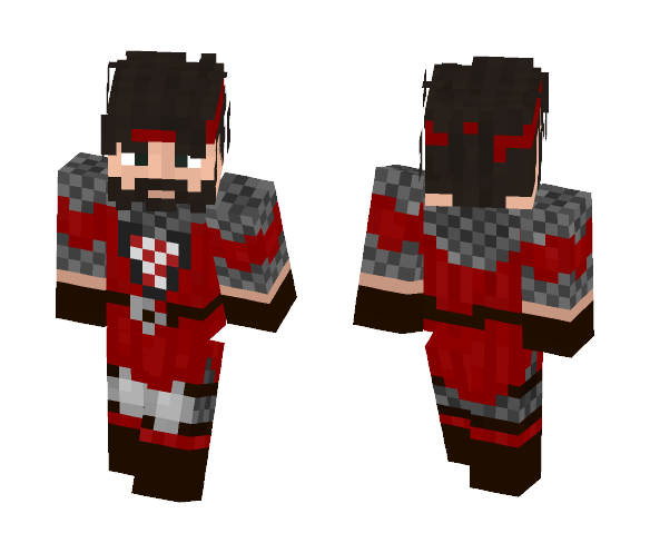 Red Knight - Male Minecraft Skins - image 1