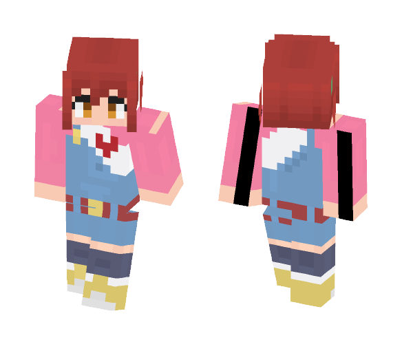 Angie Hinomoto - Female Minecraft Skins - image 1