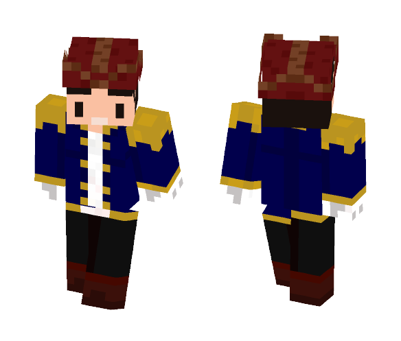The Captain MC Gregory jr.II - Male Minecraft Skins - image 1