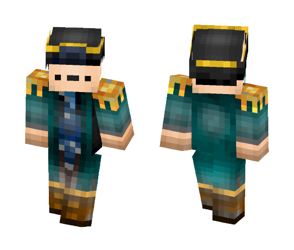 -Pirate's Life- Kepten Blorg - Male Minecraft Skins - image 1