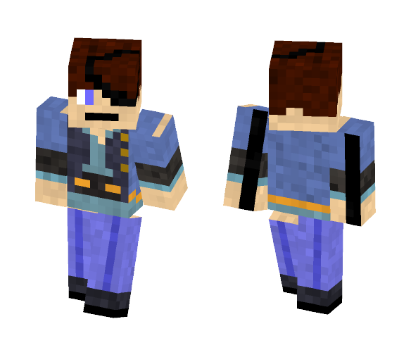 Patch The Pirate - Male Minecraft Skins - image 1