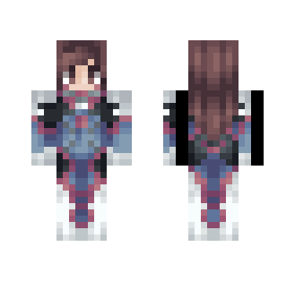 How does D.Va watch her movies? - Female Minecraft Skins - image 2