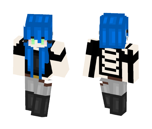 Gothic Guy Style - Male Minecraft Skins - image 1
