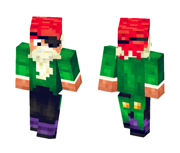 Old Weathered Pirate - Male Minecraft Skins - image 1
