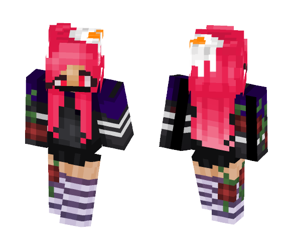 Eggy Pink - Female Minecraft Skins - image 1
