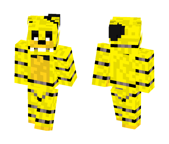 FNaF 1 Golden Freddy skin! - Male Minecraft Skins - image 1