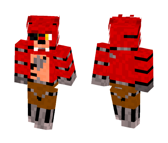 FNaF 1 Foxy skin! - Male Minecraft Skins - image 1