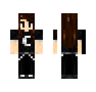 ♦ I Just Like Wearing Black ♦ - Female Minecraft Skins - image 2