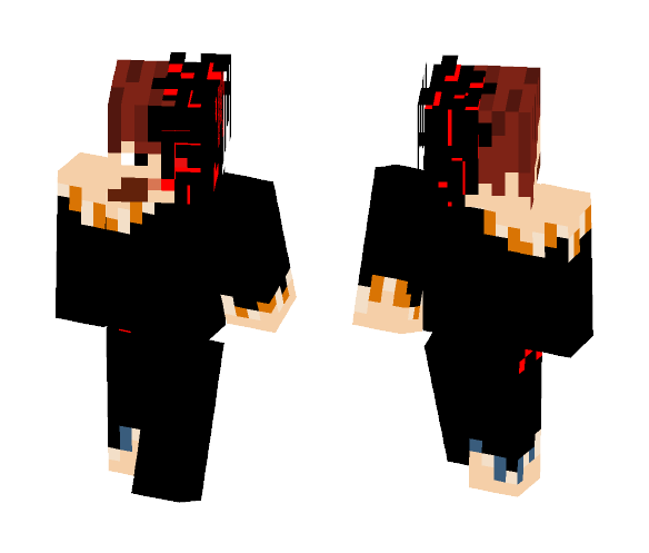 Red Space Prate - Male Minecraft Skins - image 1