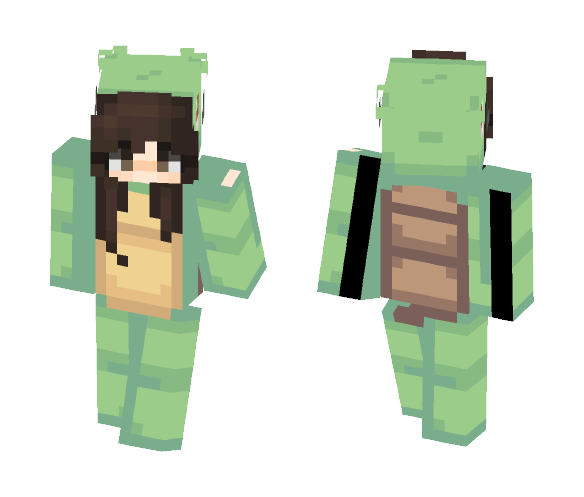 ????Turtle Onesie Girl ???? - Girl Minecraft Skins - image 1