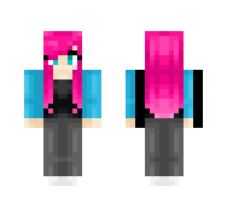 Pink Hair... Again - Female Minecraft Skins - image 2