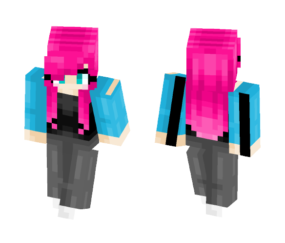 Pink Hair... Again - Female Minecraft Skins - image 1