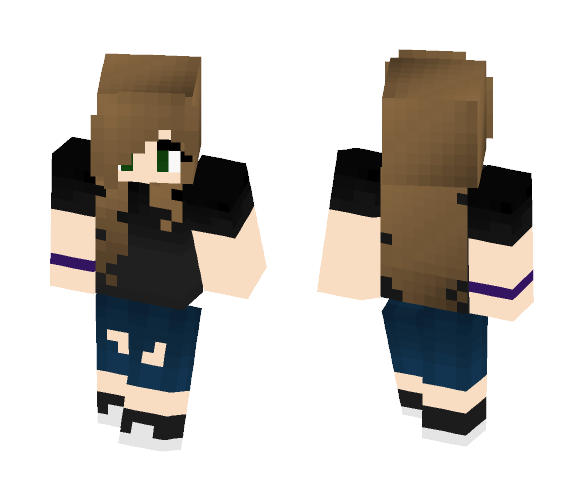 Teen with jeans - Female Minecraft Skins - image 1