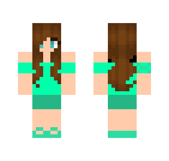green Girl - Girl Minecraft Skins - image 2