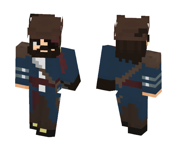Captian VooDoo Murphy - Male Minecraft Skins - image 1