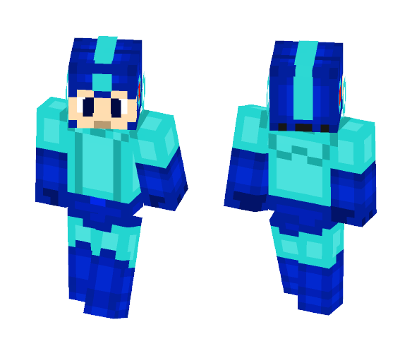 Megaman From Super Smash Bros - Male Minecraft Skins - image 1