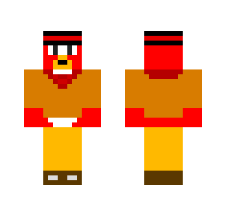 Cowboy Penguin - Male Minecraft Skins - image 2