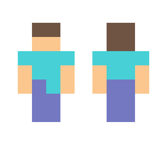 2-Bit Steve - Male Minecraft Skins - image 2