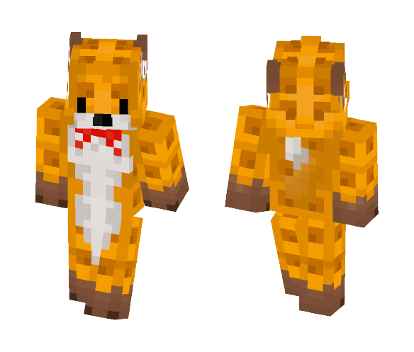 Waffle Fox - Male Minecraft Skins - image 1