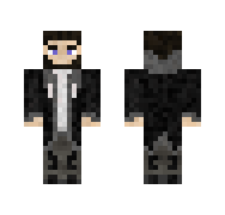 Aiden Pierce- Black coat - Male Minecraft Skins - image 2