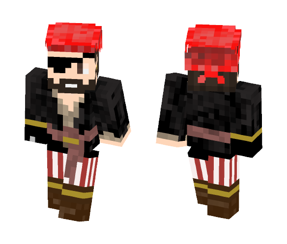 Captain Euron of the 14 seas - Male Minecraft Skins - image 1