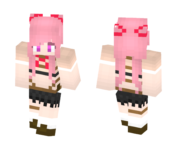 Saki, ZGirl - Female Minecraft Skins - image 1
