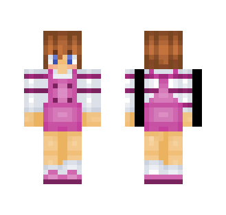 Pink Farmer Girl - Girl Minecraft Skins - image 2
