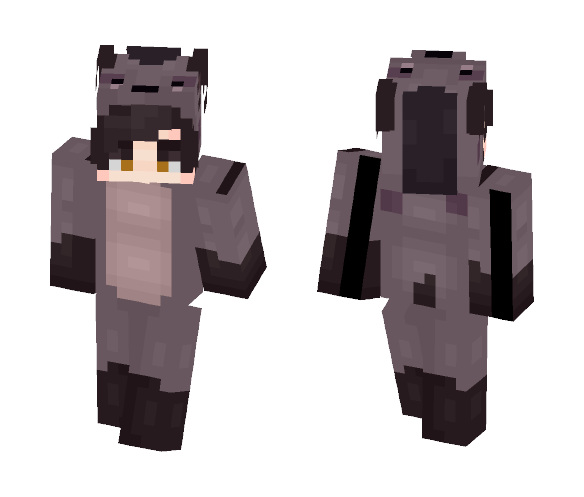Hyena Onesie - Male Minecraft Skins - image 1